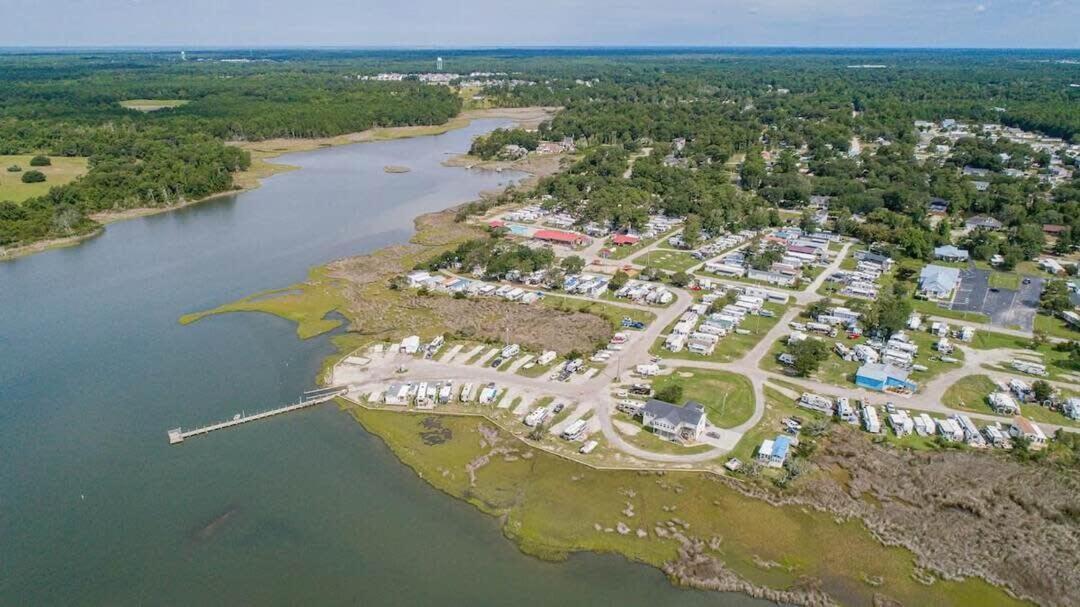 Surf City 2Br Park Home With Waterfront View And Parking מראה חיצוני תמונה